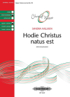 Hodie Christus Natus Est for Ssaa and Percussion: Choral Vivace, Choral Octavo (Edition Peters) By Sandra Milliken (Composer) Cover Image