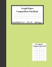 Graph Composition Notebook 4 Squares per inch 4x4 Quad Ruled 4 to 1 / 8.5 x 11 100 Sheets: Cute Funny Green Cover Gift Notepad/Grid Squared Paper Back By Animal Journal Press Cover Image