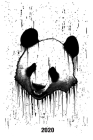 Terminplaner 2020: Terminkalender für 2020 mit Panda Cover - Wochenplaner - elegantes Softcover - A5 - To Do Liste - Platz für Notizen - By MM Planer Cover Image