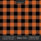 Orange Plaid Scrapbook Paper Pad 8x8 Decorative Scrapbooking Kit for Cardmaking Gifts, DIY Crafts, Printmaking, Papercrafts, Check Pattern Designer Pa By Crafty as Ever Cover Image