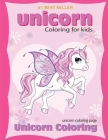 Unicorn Coloring Book: Unicorn Coloring Book: coloring book for kids By Thanasorn Tongmakkul Cover Image
