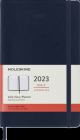 Moleskine 2023 Daily Planner, 12M, Large, Sapphire Blue, Soft Cover (5 x 8.25) Cover Image