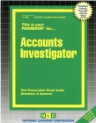 Accounts Investigator: Passbooks Study Guide (Career Examination Series) By National Learning Corporation Cover Image