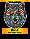 Wolf Coloring Book: An Adult Coloring Book with Fun, Easy, and Relaxing Coloring Pages By Draft Deck Publications Cover Image