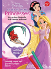Disney Princess: Learn to Draw Princesses: How to draw Cinderella, Belle, Jasmine, and more! (Licensed Learn to Draw) Cover Image