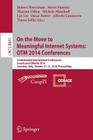 On the Move to Meaningful Internet Systems: Otm 2014 Conferences: Confederated International Conferences: Coopis and Odbase 2014, Amantea, Italy, Octo Cover Image