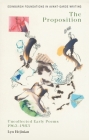 Lyn Hejinian, the Proposition: Uncollected Early Poems 1963-1983 By Lyn Hejinian, Georgina Colby (Editor) Cover Image