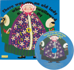 There Was an Old Lady Who Swallowed a Fly [With CD] (Classic Books with Holes 8x8 with CD) By Pam Adams (Illustrator) Cover Image