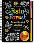 Scratch & Sketch Rain Forest (Scratch and Sketch) By Inc Peter Pauper Press (Created by) Cover Image