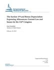 The Section 179 and Bonus Depreciation Expensing Allowances: Current Law and Issues for the 114th Congress By Congressional Research Service Cover Image