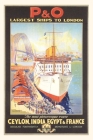 Vintage Journal Ocean Liner Travel Poster Cover Image