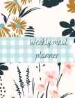 Weekly meal planner Cover Image