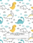 Dotted Midline Notebook For 2 Year Old Girls: Primary Composition Notebook Story Paper ... Dinosaur cover By Theresa Shannon Cover Image