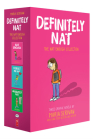 Definitely Nat: A Graphic Novel Box Set (Nat Enough #1-3) By Maria Scrivan, Maria Scrivan (Illustrator) Cover Image