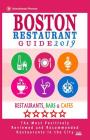 Boston Restaurant Guide 2019: Best Rated Restaurants in Boston - 500 restaurants, bars and cafés recommended for visitors, 2019 Cover Image
