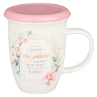 Christian Art Gifts Ceramic Mug with Lid for Women I Know the Plans - Jeremiah 29:11 Inspirational Bible Verse, 13 Oz. By Christian Art Gifts (Created by) Cover Image
