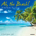 Ah the Beach! 2025 7 X 7 Mini Wall Calendar By Willow Creek Press Cover Image