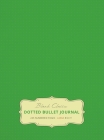 Large 8.5 x 11 Dotted Bullet Journal (Spring Green #15) Hardcover - 245 Numbered Pages By Blank Classic Cover Image