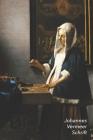 Johannes Vermeer Schrift: Vrouw Met Weegschaal - Ideaal Voor School, Studie, Recepten of Wachtwoorden - Stijlvol Notitieboek Voor Aantekeningen By Studio Landro Cover Image