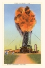 Vintage Journal Fire on Oil Well, Texas Cover Image
