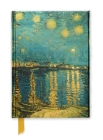 Van Gogh: Starry Night over the Rhone (Foiled Journal) (Flame Tree Notebooks) By Flame Tree Studio (Created by) Cover Image
