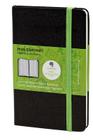 Moleskine Evernote Smart Notebook, Pocket, Squared, Black, Hard Cover (3.5 x 5.5) (Evernote Smart Notebooks) By Moleskine Cover Image