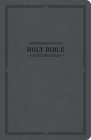 KJV Thinline Bible, Value Edition, Charcoal Leathertouch Cover Image