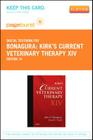 Kirk's Current Veterinary Therapy XIV - Elsevier eBook on Vitalsource (Retail Access Card) By John D. Bonagura, David C. Twedt Cover Image
