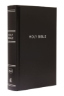 NKJV, Pew Bible, Large Print, Hardcover, Black, Red Letter Edition Cover Image