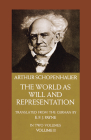 The World as Will and Representation, Vol. 2: Volume 2 Cover Image