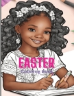 Easter Coloring Book for African American Girls Cover Image