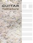 Guitar Tab Book: Notebook of Tablature Paper for Composing Music - Golden Marble By One Way Cover Image