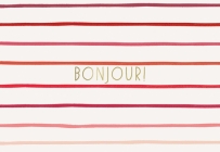 Paris Street Style Notecards: Bonjour! By Abrams Noterie, Shawn Dahl (Illustrator) Cover Image