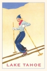 The Vintage Journal Girl Skiing, Lake Tahoe By Found Image Press (Producer) Cover Image
