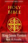 Holy Bible, King James Version, Book 20 Proverbs Cover Image