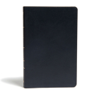 KJV Ultrathin Reference Bible, Black LeatherTouch Cover Image