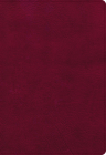 NASB Super Giant Print Reference Bible, Burgundy LeatherTouch, Indexed By Holman Bible Publishers Cover Image