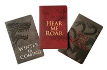 Game of Thrones: Pocket Notebook Collection (Set of 3): House Words By Insight Editions Cover Image
