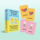 100 First Words Flash Cards for Toddlers: English-Spanish Bilingual: Primeras 100 palabras tarjetas didacticas para ninos pequenos By Rockridge Press Cover Image