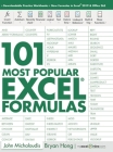 101 Most Popular Excel Formulas By John Michaloudis, Bryan Hong Cover Image