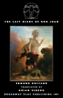The Last Night of Don Juan By Edmond Rostand, Brian Vinero (Translator) Cover Image
