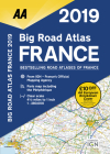 Big Road Atlas France 2019 PB By AA Publishing Cover Image