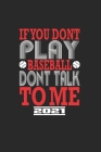 If You Dont Play Baseball Dont Talk To Me By Gdimido Art Cover Image