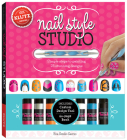 Nail Style Studio Single [With 6 Bottles of Nail Polish, Custom Design Tool and 250 Stick-On Stencils] By Klutz (Created by) Cover Image