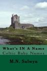 What's IN A Name: Celtic Baby Names By M. N. Sulwyn Cover Image