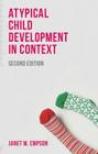 Atypical Child Development in Context Cover Image