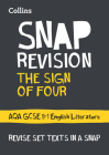 Collins GCSE 9-1 Snap Revision – The Sign of the Four: AQA GCSE 9-1 English Literature Text Guide Cover Image