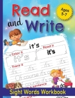 Read and Write Sight Words Workbook: 100 Sight Words and Phonics Activity Workbook for Kids Ages 5-7/ Pre K, Kindergarten and First Grade/ Trace and P By Jocky Books Cover Image