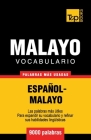 Vocabulario español-malayo - 9000 palabras más usadas Cover Image