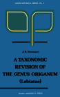 A Taxonomic Revision of the Genus Origanum (Labiatae): (Labiatae) (Leiden Botanical #4) Cover Image